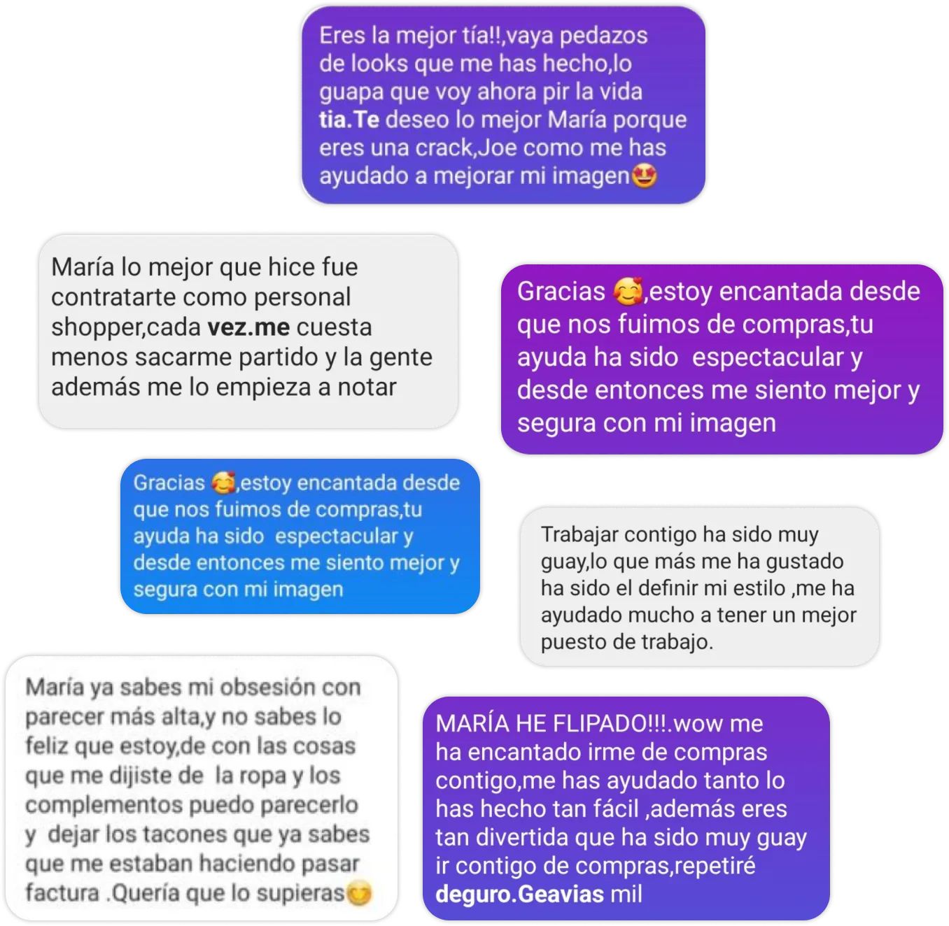Testimonios m